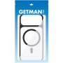Чохол TPU+PC GETMAN Moon Clear with MagSafe для Apple iPhone 12 (6.1