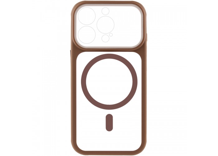 Чохол TPU+PC GETMAN Moon Clear with MagSafe для Apple iPhone 14 Pro (6.1