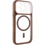 Чохол TPU+PC GETMAN Moon Clear with MagSafe для Apple iPhone 16 Pro (6.3