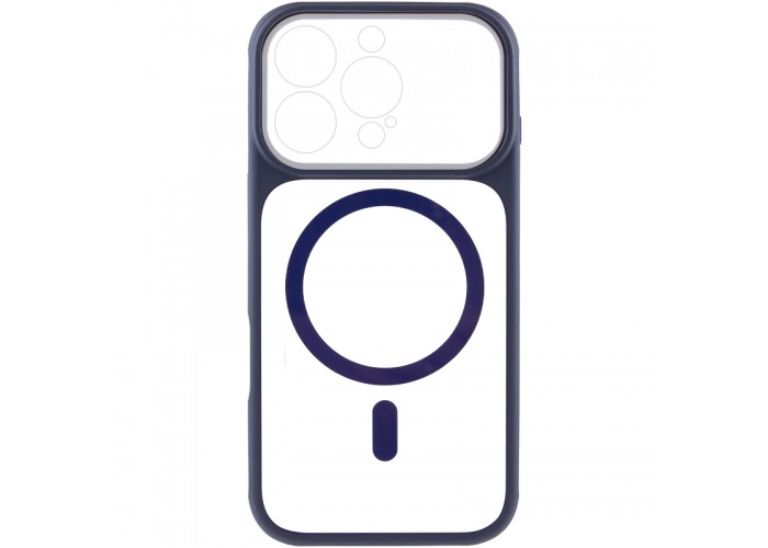 Чохол TPU+PC GETMAN Moon Clear with MagSafe для Apple iPhone 16 Pro (6.3