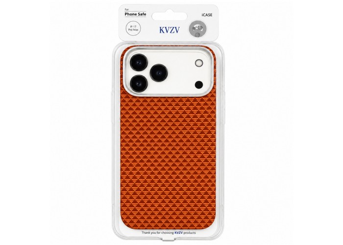 Чохол TPU+PC KVZV Triangular Pattern with Magnetic Fit для Apple iPhone 17 Pro / 18 Pro (6.3