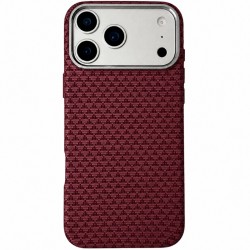 Чохол TPU+PC KVZV Triangular Pattern with Magnetic Fit для Apple iPhone 17 Pro / 18 Pro (6.3")  Red - 00000088019_5