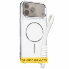 Чохол TPU+PC Pacific with Magnetic Fit and straps для Apple iPhone 13 Pro (6.1")  White - 00000088152_2