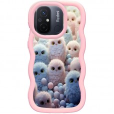 Чохол TPU Cloudy Pictures для Xiaomi Redmi 12C / Poco C55  Owls - 00000078292_4