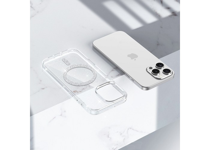 Чохол TPU Eclipse Sparkle (MagFit) для Apple iPhone 14 Pro Max (6.7