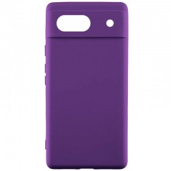 Чохол TPU GETMAN Liquid Silk Full Camera для Google Pixel 6  Фіолетовий / Purple - 00000077912_14
