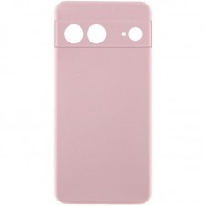 Чохол TPU GETMAN Liquid Silk Full Camera для Google Pixel 7  Рожевий / Pink Sand - 00000077914_8