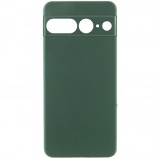 Чохол TPU GETMAN Liquid Silk Full Camera для Google Pixel 7 Pro  Зелений / Dark green - 00000075770_3