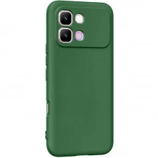 Чохол TPU GETMAN Liquid Silk Full Camera для Infinix Note Edge  Зелений / Dark green - 00000088976_1