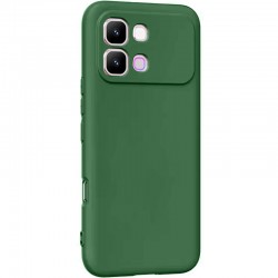 Чохол TPU GETMAN Liquid Silk Full Camera для Infinix Note Edge  Зелений / Dark green - 00000088976_1
