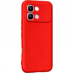 Чохол TPU GETMAN Liquid Silk Full Camera для Infinix Note Edge  Червоний / Dark Red - 00000088976_2