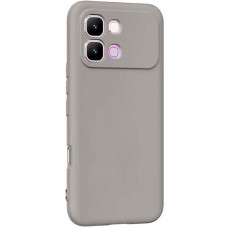 Чохол TPU GETMAN Liquid Silk Full Camera для Infinix Note Edge  Сірий / Lavender - 00000088976_4
