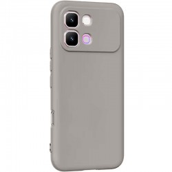 Чохол TPU GETMAN Liquid Silk Full Camera для Infinix Note Edge  Сірий / Lavender - 00000088976_4