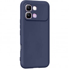 Чохол TPU GETMAN Liquid Silk Full Camera для Infinix Note Edge  Синій / Midnight Blue - 00000088976_5