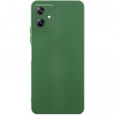 Чохол TPU GETMAN Liquid Silk Full Camera для Motorola Moto G54  Зелений / Dark green - 00000077919_4