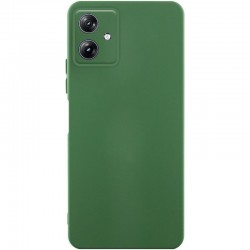 Чохол TPU GETMAN Liquid Silk Full Camera для Motorola Moto G54  Зелений / Dark green - 00000077919_4
