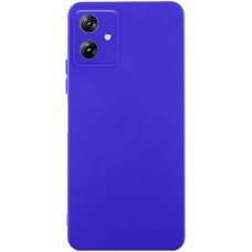 Чохол TPU GETMAN Liquid Silk Full Camera для Motorola Moto G54  Синій / Iris - 00000077919_11