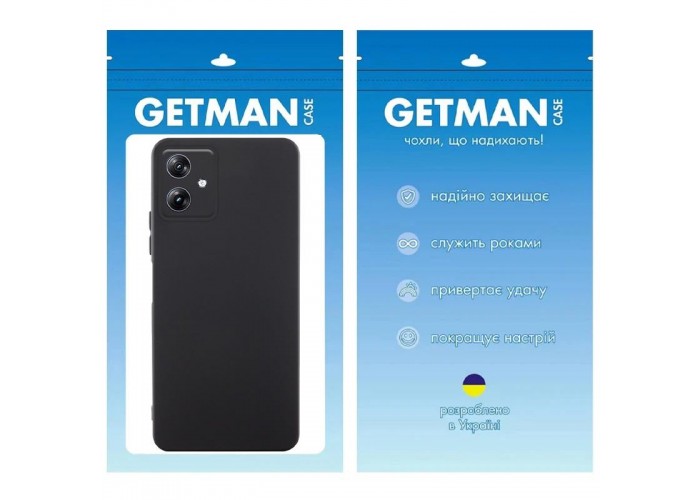 Чохол TPU GETMAN Liquid Silk Full Camera для Motorola Moto G54