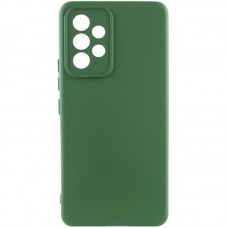 Чохол TPU GETMAN Liquid Silk Full Camera для Samsung Galaxy A73 5G  Зелений / Dark green - 00000075775_3