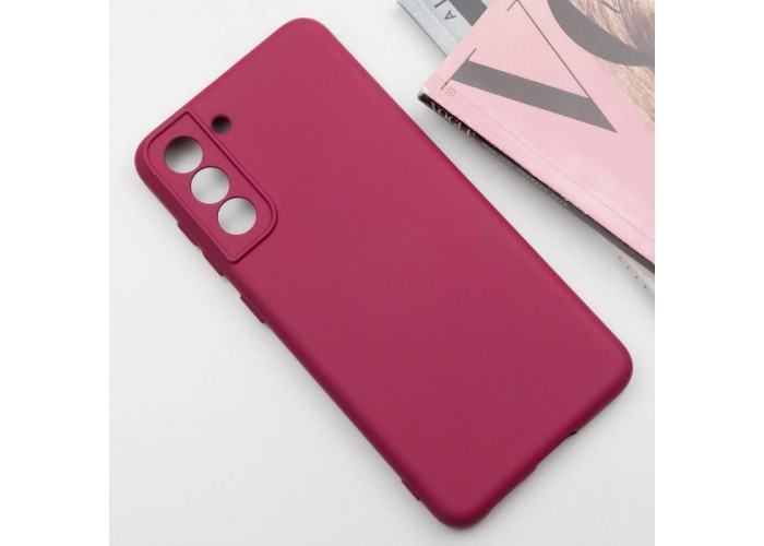 Чохол TPU GETMAN Liquid Silk Full Camera для Samsung Galaxy S21