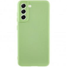 Чохол TPU GETMAN Liquid Silk Full Camera для Samsung Galaxy S21  Зелений / Pistachio - 00000074061_4