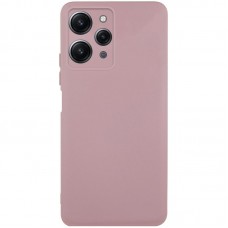 Чохол TPU GETMAN Liquid Silk Full Camera для Xiaomi Redmi 12  Рожевий / Pink Sand - 00000077924_8