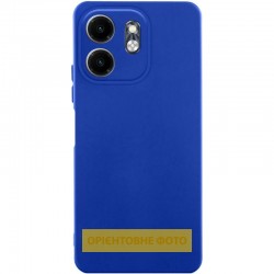 Чохол TPU GETMAN Liquid Silk Full Camera для Xiaomi Redmi 15C (EU)  Синій / Deep navy - 00000080876_10