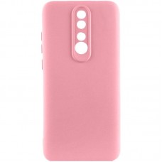Чохол TPU GETMAN Liquid Silk Full Camera для Xiaomi Redmi 8  Рожевий / Pink - 00000073799_7
