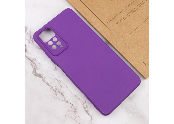 Чохол TPU GETMAN Liquid Silk Full Camera для Xiaomi Redmi Note 11 Pro 4G/5G / 12 Pro 4G