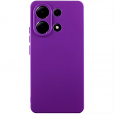 Чохол TPU GETMAN Liquid Silk Full Camera для Xiaomi Redmi Note 13 4G  Фіолетовий / Purple - 00000077926_15