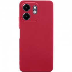 Чохол TPU GETMAN Liquid Silk Full Camera для Xiaomi Redmi Note 15 4G/5G (EU)  Червоний / Dark Red - 00000084936_7