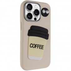 Чохол TPU Leather Toys для Apple iPhone 14 Pro (6.1")  Coffee / Sand - 00000078576_4