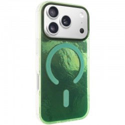 Чохол TPU Shiny Mountain (MagFit) для Apple iPhone 17 Pro (6.3")  Green - 00000080430_3