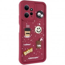 Чохол TPU Toys Case для Xiaomi Redmi Note 12 4G  Red / Always Happy - 00000074048_6