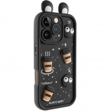 Чохол TPU Toys Case with Ears для Apple iPhone 16 Pro Max (6.9")  Black - 00000078446_1