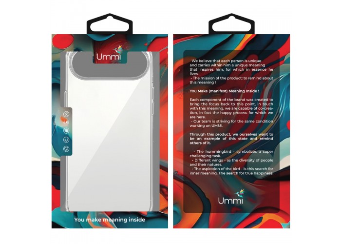 Чохол TPU Ummi transparent для Apple iPhone 17 Air (6.5