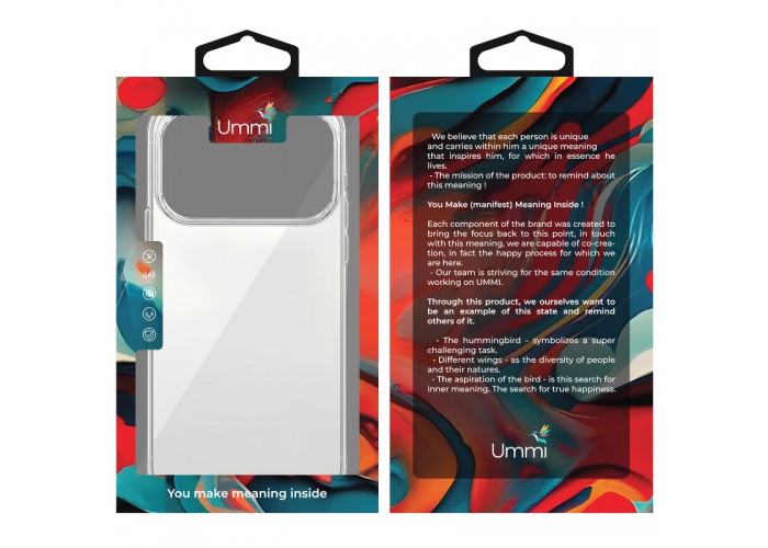 Чохол TPU Ummi transparent для Apple iPhone 17 Pro Max / 18 Pro Max (6.9