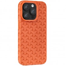 Чохол TPU Weaving для Apple iPhone 15 Pro Max (6.7")  Orange - 00000074859_4