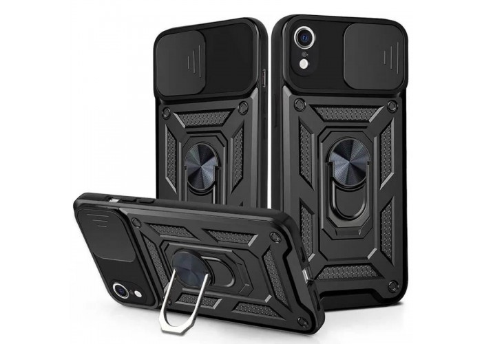 Чохол Ummi Camshield Serge Ring для Apple iPhone XR (6.1
