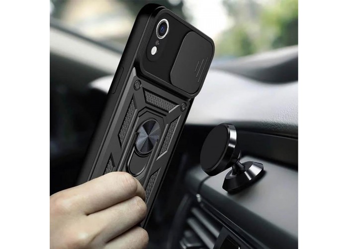 Чохол Ummi Camshield Serge Ring для Apple iPhone XR (6.1