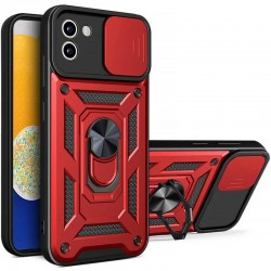 Чохол Ummi Camshield Serge Ring для Samsung Galaxy A03  Червоний - 00000080746_4