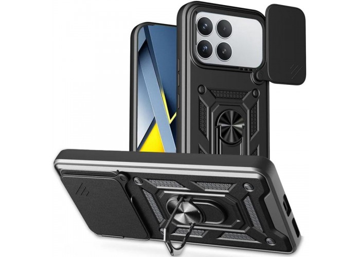 Чохол Ummi Camshield Serge Ring для Xiaomi Poco F8 Pro