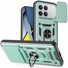 Чохол Ummi Camshield Serge Ring для Xiaomi Poco F8 Pro  Зелений / Green - 00000085073_2
