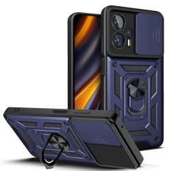 Чохол Ummi Camshield Serge Ring для Xiaomi Poco X4 GT  Синій - 00000080726_6