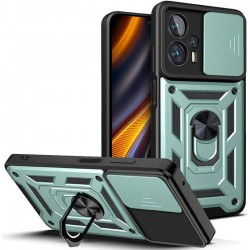 Чохол Ummi Camshield Serge Ring для Xiaomi Poco X4 GT  Зелений - 00000080726_2