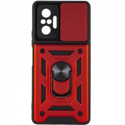 Чохол Ummi Camshield Serge Ring для Xiaomi Redmi Note 10 Pro / 10 Pro Max  Червоний - 00000080729_4