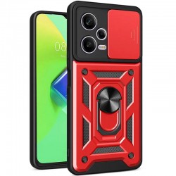 Чохол Ummi Camshield Serge Ring для Xiaomi Redmi Note 12 Pro+ 5G  Червоний - 00000080807_4