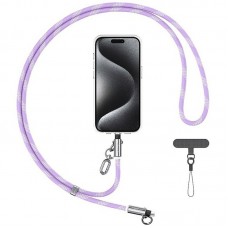 Дата кабель-шнурок Usams US-SJ746 Type-C to Lightning 30W (1.2m)  Purple - 00000078336_5