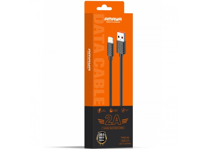 Дата кабель Amaya L77 USB to Lightning 2A (1m)
