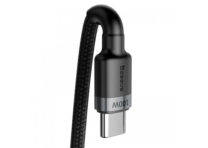 Дата кабель Baseus Cafule Type-C to Type-C PD2.0 100W (2m) (CATKLF-AL)
